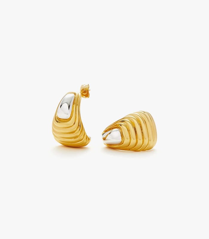 ridge-oversized-stud-earrings Ridge Oversized Stud Earrings - Image 1
